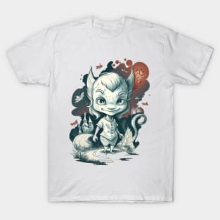 Mystical fantasy character. T-Shirt